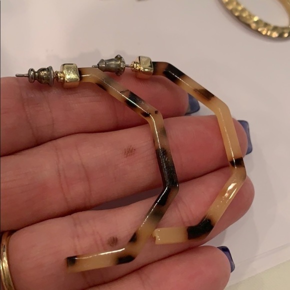 💐5/25 5 pair lot bundle statement earrings - Picture 3 of 11